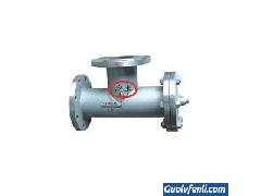 【厂家直销】法兰连接正折过滤器/反折流T型过滤器/碳钢过滤器