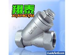 不锈钢Y型过滤器，丝口过滤器